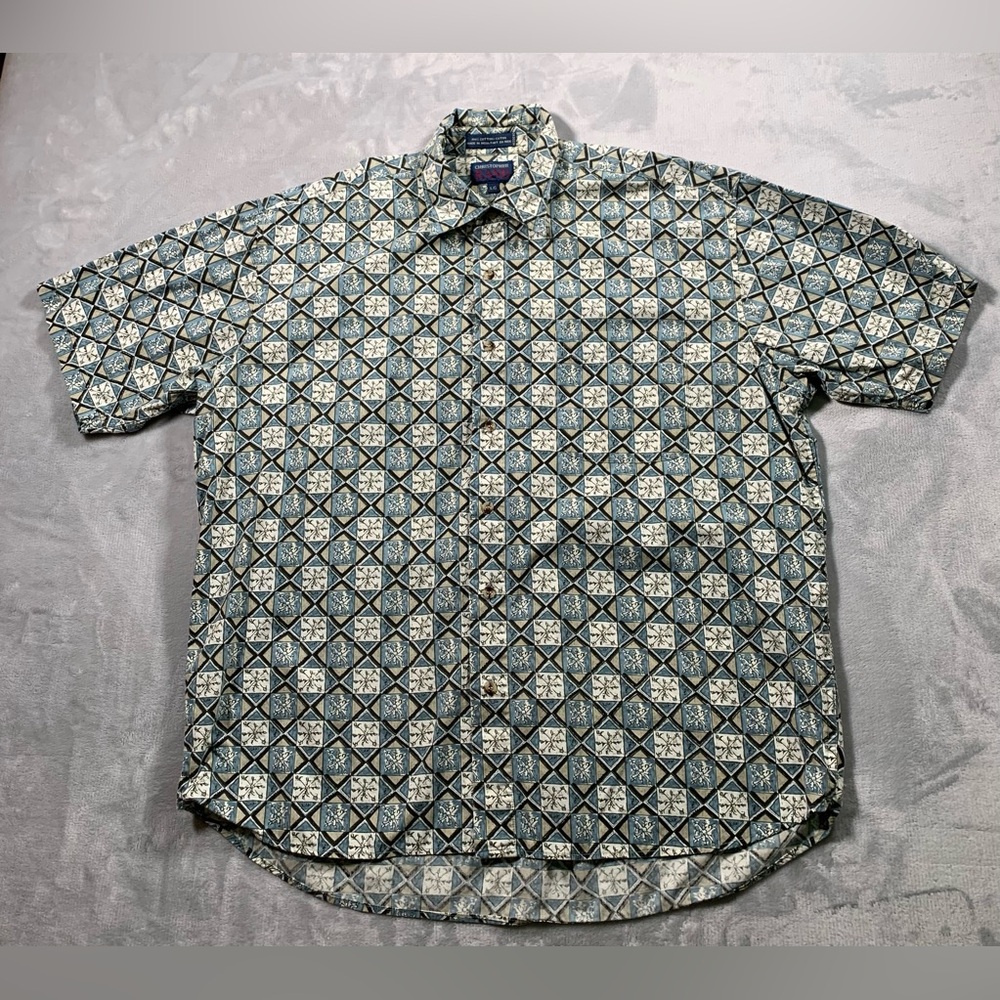 Christopher rand Geometric Patterned Shirt